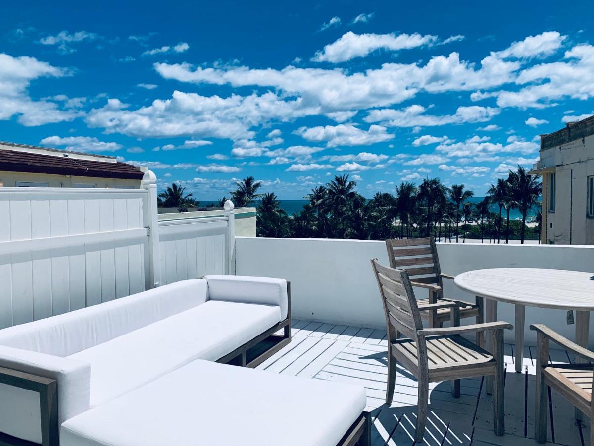 ميامي بيتش Sunrise Penthouse Ocean View Terrace Beach Few Steps Away Sobe المظهر الخارجي الصورة