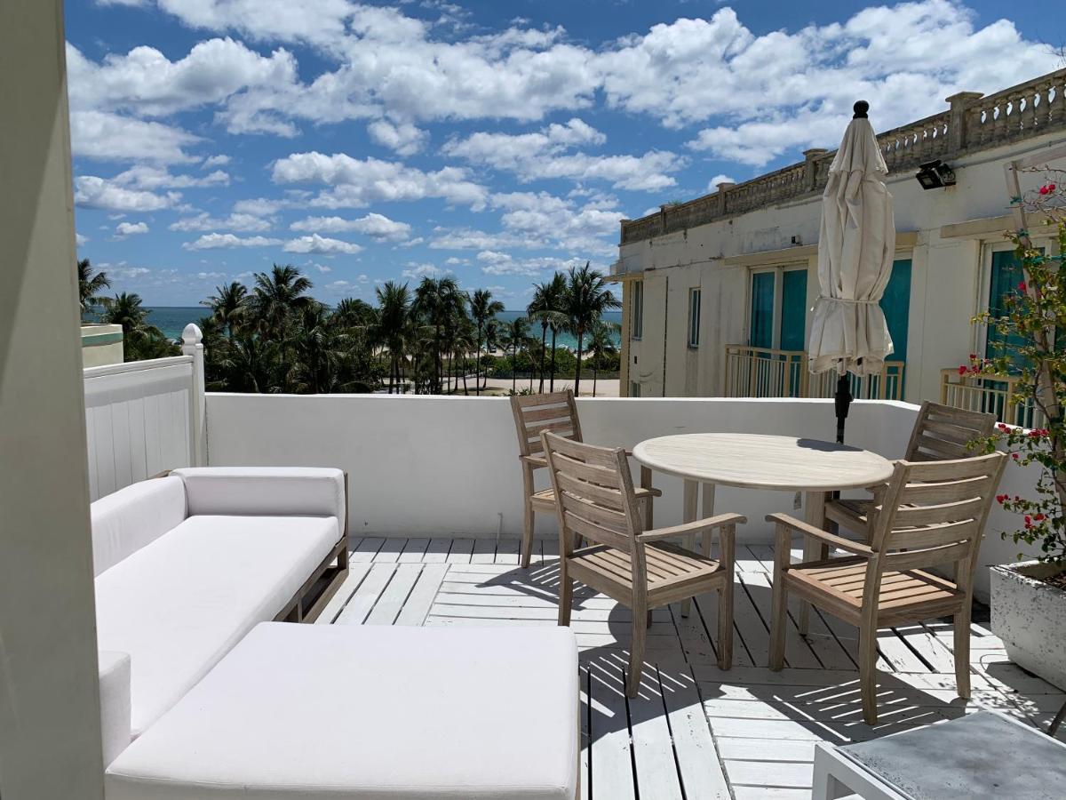 الشقق الفندقية ميامي بيتشفي  Sunrise Penthouse Ocean View Terrace Beach Few Steps Away Sobe المظهر الخارجي الصورة