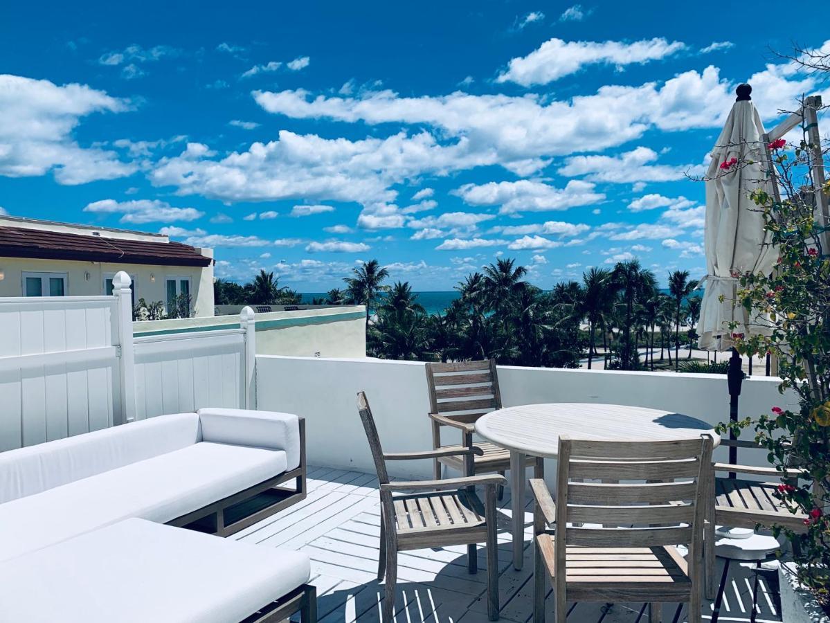 الشقق الفندقية ميامي بيتشفي  Sunrise Penthouse Ocean View Terrace Beach Few Steps Away Sobe المظهر الخارجي الصورة